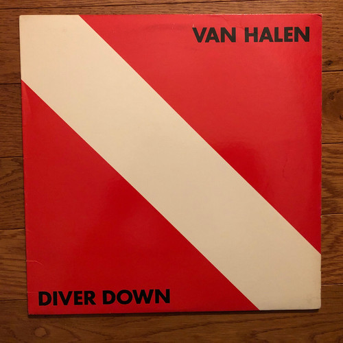 Van halen diver down lp - van,